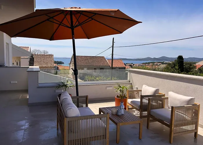 Luxury With A Parking Space Pakostane, Biograd - 24223 빌라 파코스탄